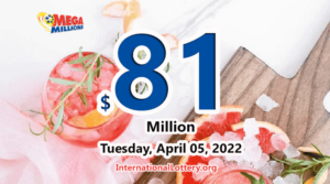 2022年4月1日的结果：Mega Millions